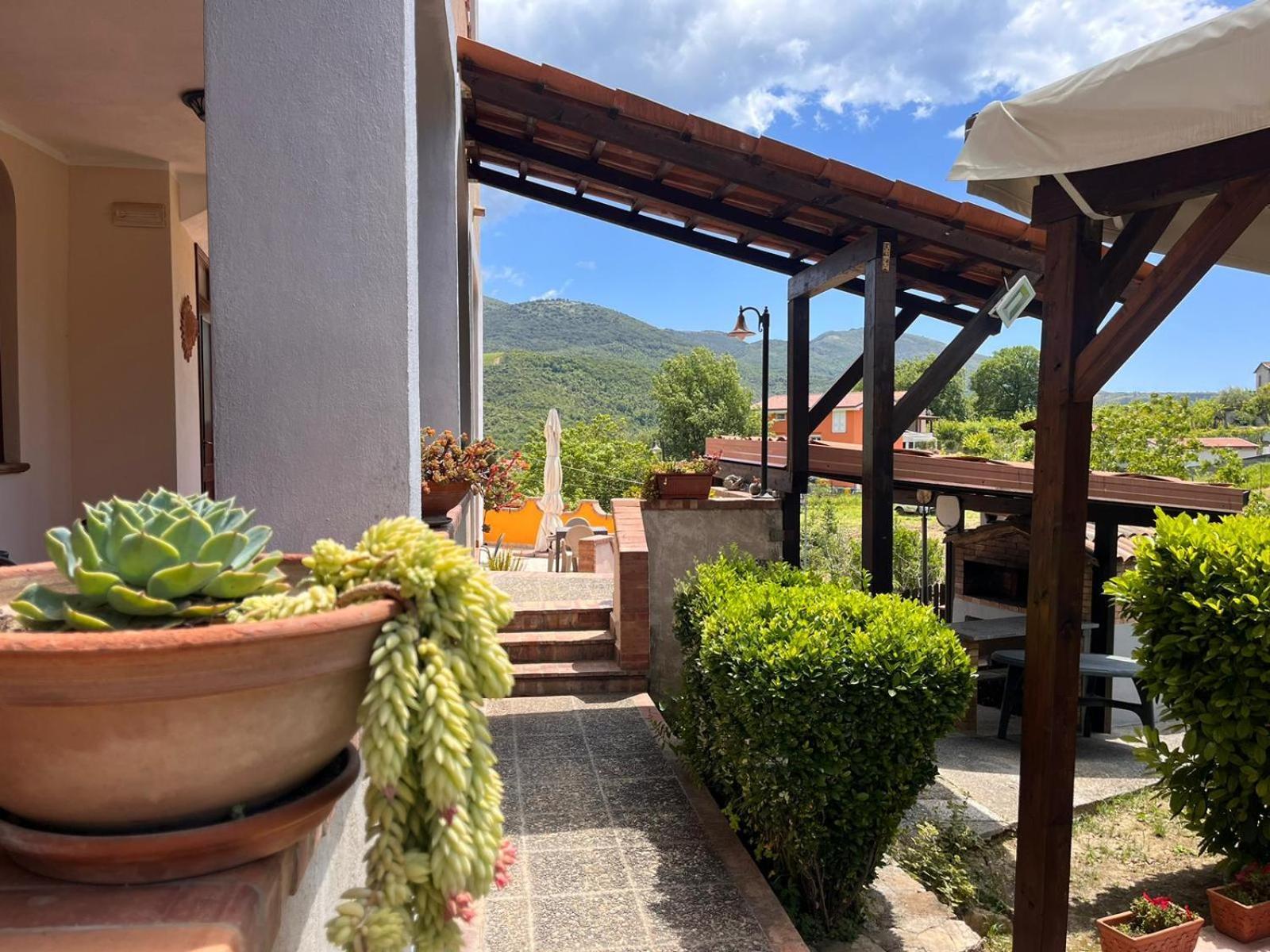 Country House B&B Antica Dimora Del Sole Camerota Exteriör bild